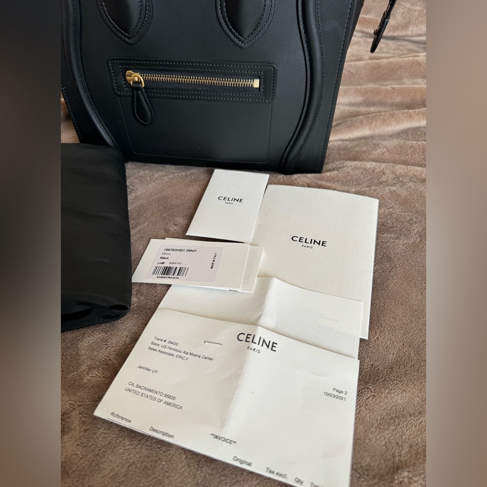 Celine Luggage in Mirco - Picture 11 of 15